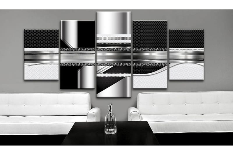 Billede Silver Cut 200x100 - Artgeist sp. z o. o. - Boligtilbehør - Billeder & kunst - Billeder på lærred