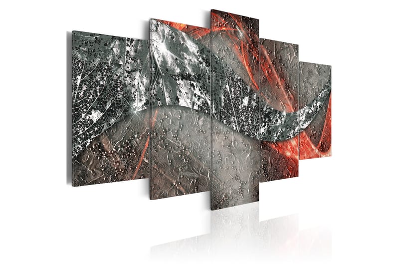 Billede Silver Fire 100x50, Artgeist sp. z o. o.