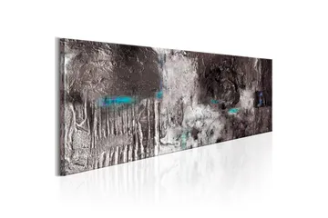 Billede Silver Machine 120x40 - Artgeist sp. z o. o. - Boligtilbehør - Billeder & kunst - Billeder på lærred