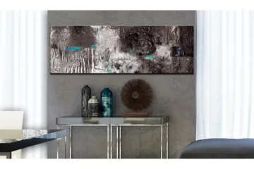 Billede Silver Machine 120x40 - Artgeist sp. z o. o. - Boligtilbehør - Billeder & kunst - Billeder på lærred