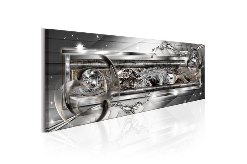 Billede Silver Source 120x40 - Artgeist sp. z o. o. - Boligtilbehør - Billeder & kunst - Billeder på lærred