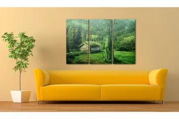Billede Skovsekosystem 60x40 - Artgeist sp. z o. o. - Boligtilbehør - Billeder & kunst - Billeder på lærred