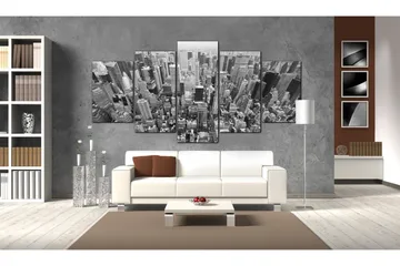 Billede Skyscrapers In New York 100x50 - Artgeist sp. z o. o. - Boligtilbehør - Billeder & kunst - Billeder på lærred