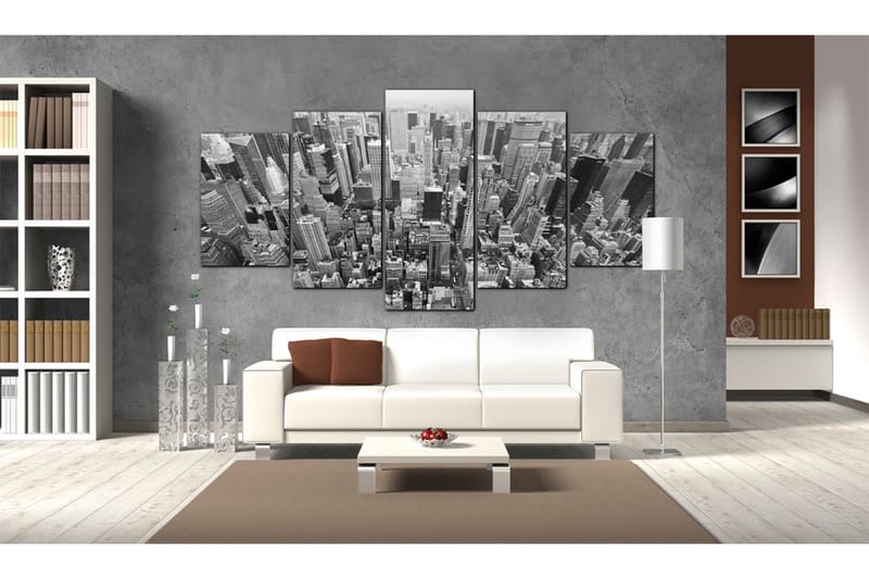 Billede Skyscrapers In New York 100x50 - Artgeist sp. z o. o. - Boligtilbehør - Billeder & kunst - Billeder på lærred