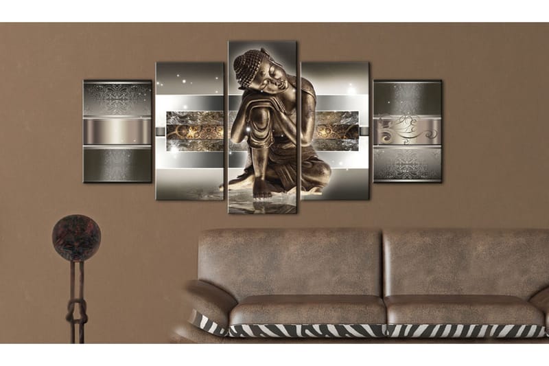 Billede Sleeping Buddha 100x50 - Artgeist sp. z o. o. - Boligtilbehør - Billeder & kunst - Billeder på lærred