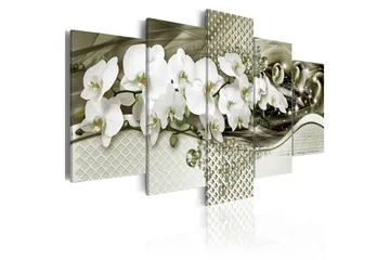 Billede Smell Of The Orchid 200x100 - Artgeist sp. z o. o. - Boligtilbehør - Billeder & kunst - Billeder på lærred