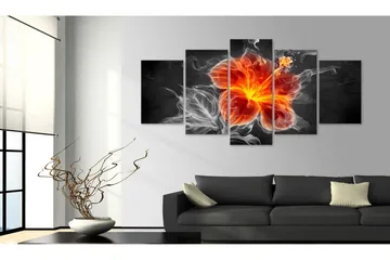 Billede Smoky Flower 100x50 - Artgeist sp. z o. o. - Boligtilbehør - Billeder & kunst - Billeder på lærred