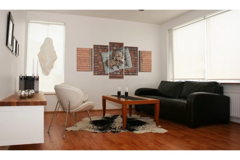 Billede Soft kitty, warm kitty, little ball of fur 100x50 - Artgeist sp. z o. o. - Boligtilbehør - Billeder & kunst - Billeder på lærred