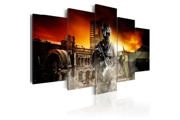 Billede Soldier 200x100 - Artgeist sp. z o. o. - Boligtilbehør - Billeder & kunst - Billeder på lærred
