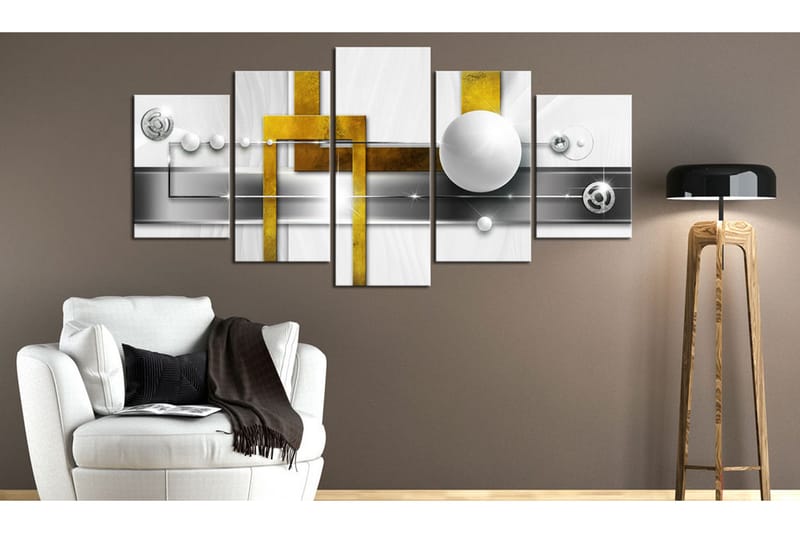 Billede Solidarity Of Symmetry 100x50 - Artgeist sp. z o. o. - Boligtilbehør - Billeder & kunst - Billeder på lærred