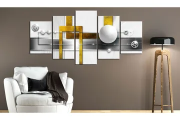 Billede Solidarity Of Symmetry 200x100 - Artgeist sp. z o. o. - Boligtilbehør - Billeder & kunst - Billeder på lærred