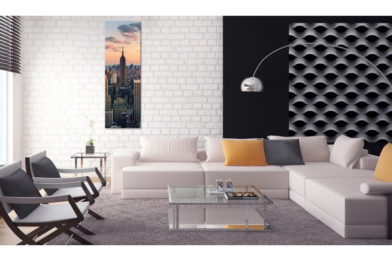 Billede Solitary Skyscraper 40x120 - Artgeist sp. z o. o. - Boligtilbehør - Billeder & kunst - Billeder på lærred