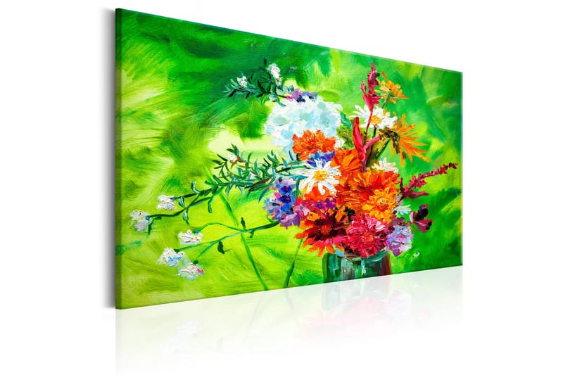 Billede Sommer Posy 60x40 - Artgeist sp. z o. o. - Boligtilbehør - Billeder & kunst - Billeder på lærred
