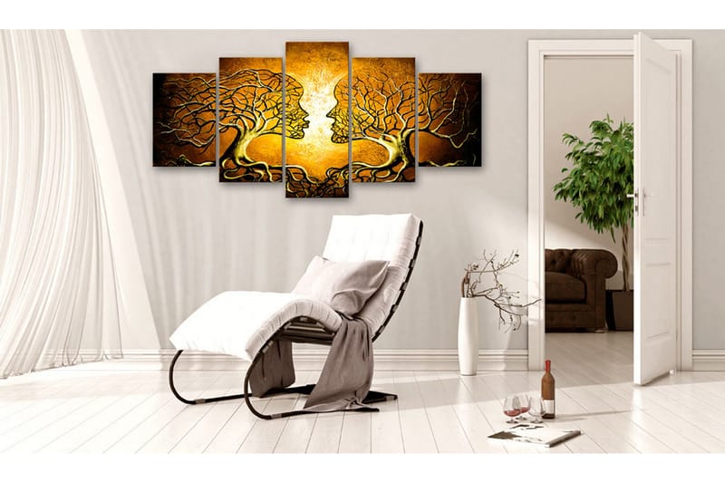 Billede Song Of Love 200x100 - Artgeist sp. z o. o. - Boligtilbehør - Billeder & kunst - Billeder på lærred