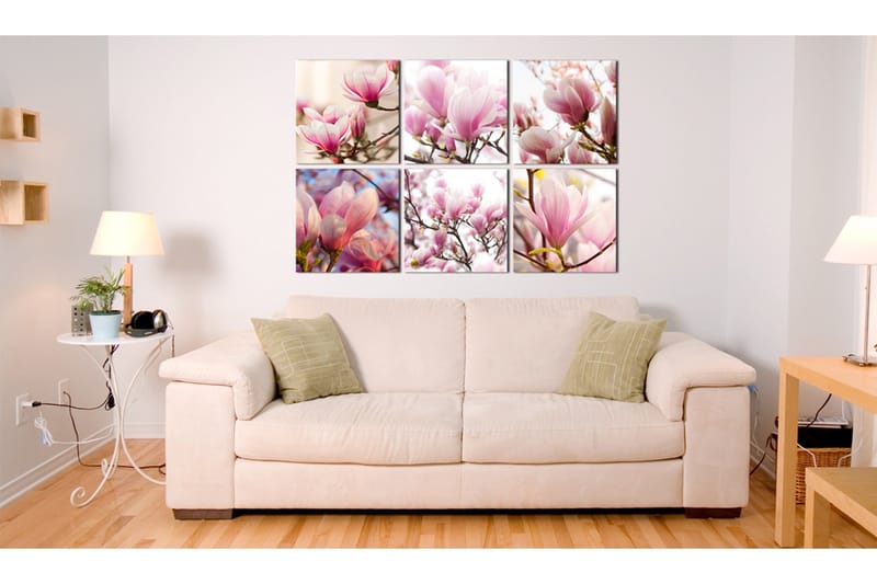 Billede Southern Magnolias 60x40 - Artgeist sp. z o. o. - Boligtilbehør - Billeder & kunst - Billeder på lærred
