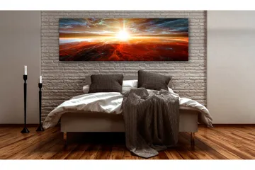Billede Space And Time Warp 150x50 - Artgeist sp. z o. o. - Boligtilbehør - Billeder & kunst - Billeder på lærred