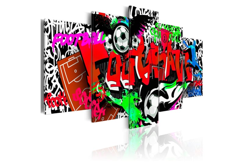 Billede Sports Madness 100x50 - Artgeist sp. z o. o. - Boligtilbehør - Billeder & kunst - Billeder på lærred