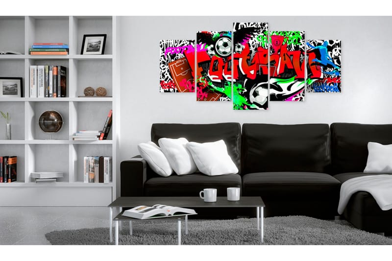 Billede Sports Madness 100x50 - Artgeist sp. z o. o. - Boligtilbehør - Billeder & kunst - Billeder på lærred