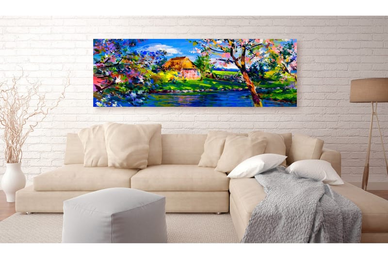 Billede Spring Charm 120x40 - Artgeist sp. z o. o. - Boligtilbehør - Billeder & kunst - Billeder på lærred