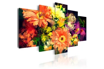 Billede Spring Collage 200x100 - Artgeist sp. z o. o. - Boligtilbehør - Billeder & kunst - Billeder på lærred