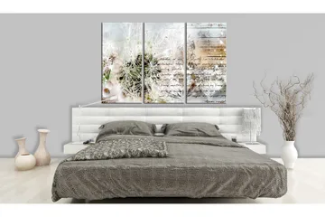 Billede Starry Dandelions 90x60 - Artgeist sp. z o. o. - Boligtilbehør - Billeder & kunst - Billeder på lærred