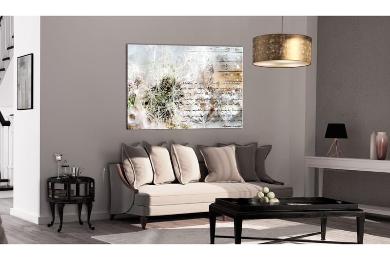 Billede Starry Dandelions 90x60 - Artgeist sp. z o. o. - Boligtilbehør - Billeder & kunst - Billeder på lærred