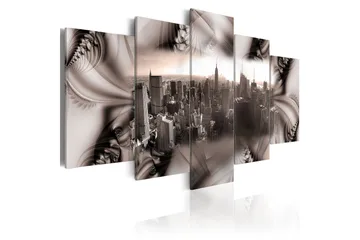 Billede Steel City 100x50 - Artgeist sp. z o. o. - Boligtilbehør - Billeder & kunst - Billeder på lærred