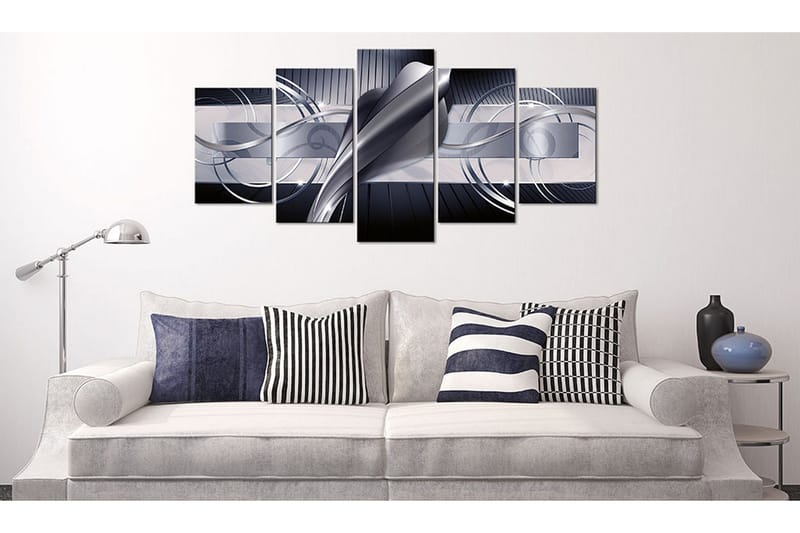Billede Steel Cobra 100x50 - Artgeist sp. z o. o. - Boligtilbehør - Billeder & kunst - Billeder på lærred