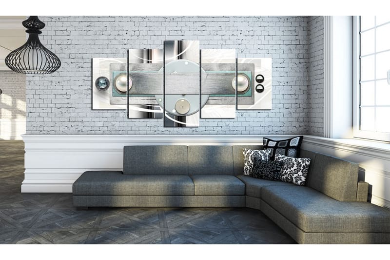 Billede Steel Frigidity 100x50 - Artgeist sp. z o. o. - Boligtilbehør - Billeder & kunst - Billeder på lærred