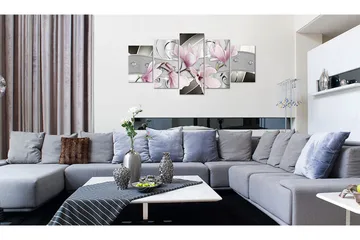 Billede Steel Magnolias 200x100 - Artgeist sp. z o. o. - Boligtilbehør - Billeder & kunst - Billeder på lærred