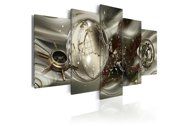 Billede Stellar Navigation 100x50 - Artgeist sp. z o. o. - Boligtilbehør - Billeder & kunst - Billeder på lærred