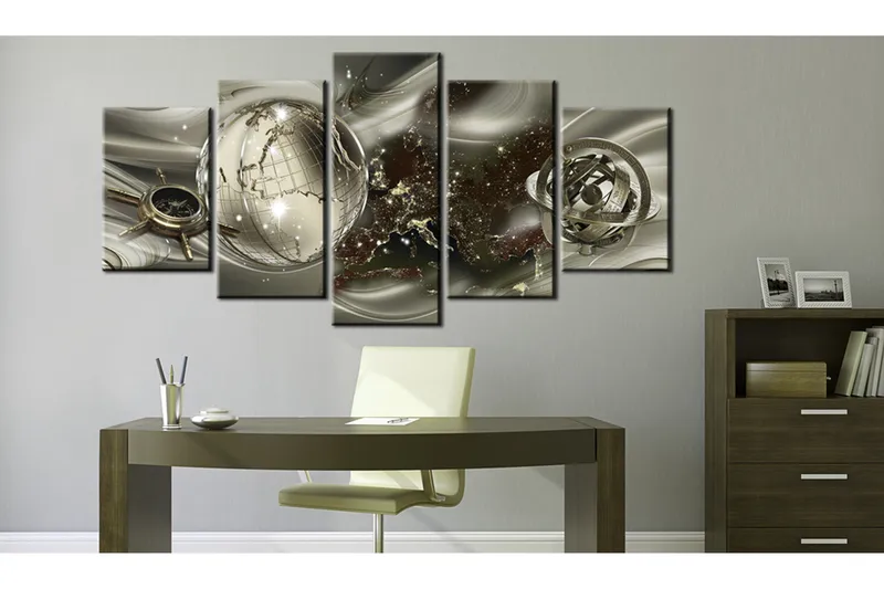 Billede Stellar Navigation 200x100 - Artgeist sp. z o. o. - Boligtilbehør - Billeder & kunst - Billeder på lærred