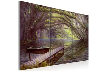 Billede Stilleande Sinnena 120x80 - Artgeist sp. z o. o. - Boligtilbehør - Billeder & kunst - Billeder på lærred