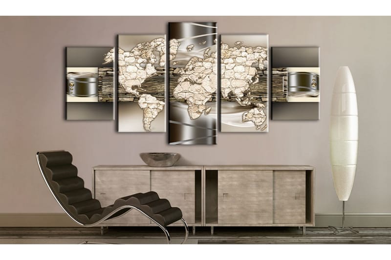 Billede Stone World 100x50 - Artgeist sp. z o. o. - Boligtilbehør - Billeder & kunst - Billeder på lærred