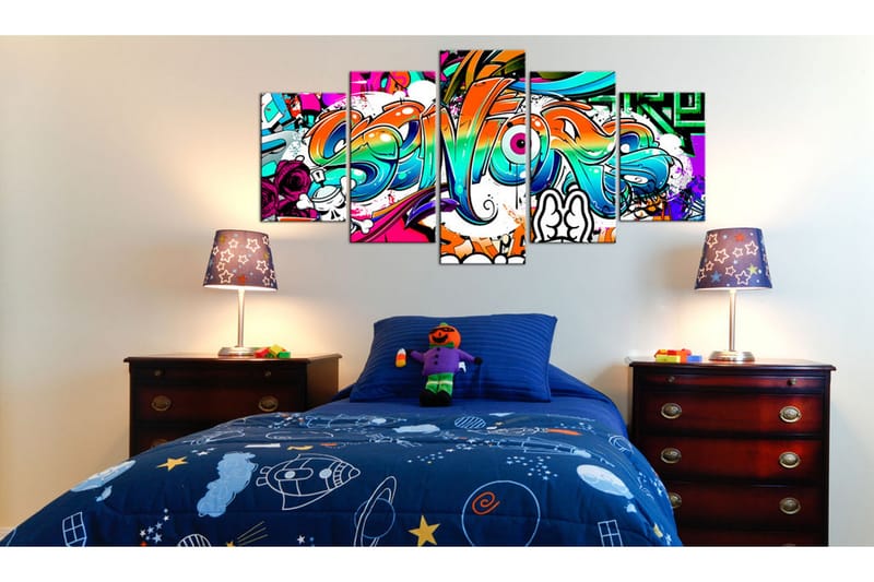 Billede Street Look 100x50 - Artgeist sp. z o. o. - Boligtilbehør - Billeder & kunst - Billeder på lærred