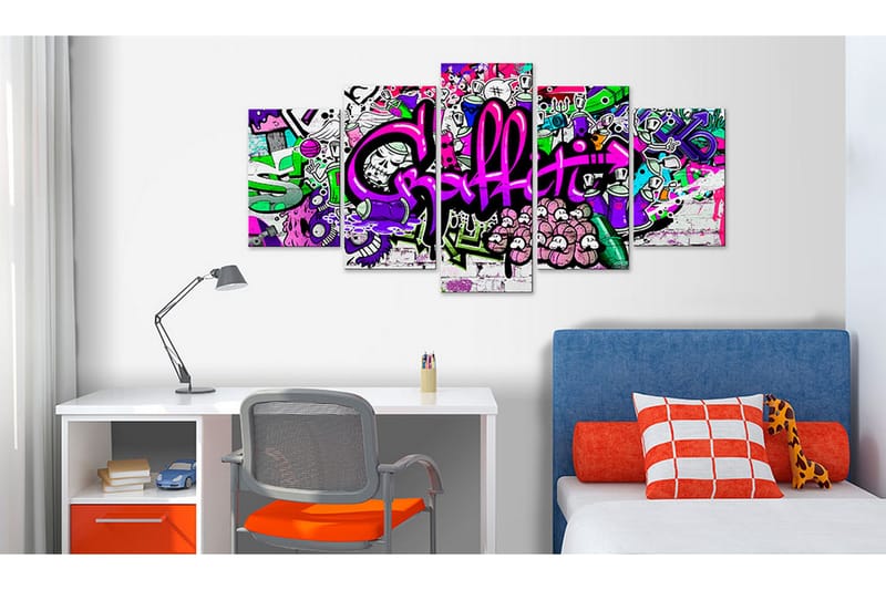 Billede Street Style 100x50 - Artgeist sp. z o. o. - Boligtilbehør - Billeder & kunst - Billeder på lærred