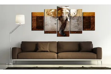 Billede Strength Of Africa 200x100 - Artgeist sp. z o. o. - Boligtilbehør - Billeder & kunst - Billeder på lærred