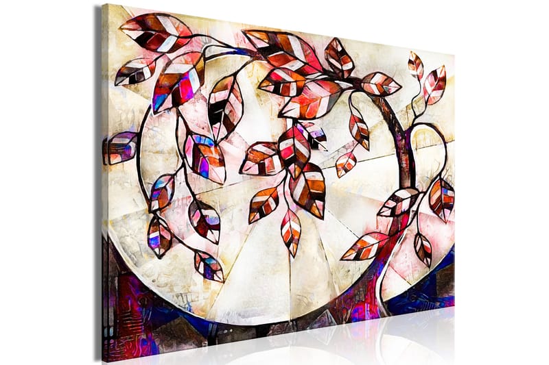 Billede Stylish Tree (1 del) Bred 120x80 - Artgeist sp. z o. o. - Boligtilbehør - Billeder & kunst - Billeder på lærred