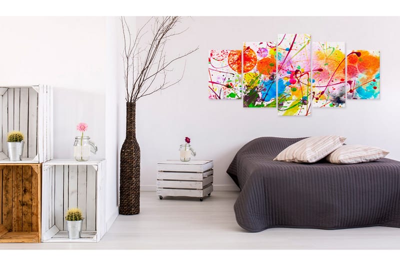 Billede Summer Of Colours 100x50 - Artgeist sp. z o. o. - Boligtilbehør - Billeder & kunst - Billeder på lærred