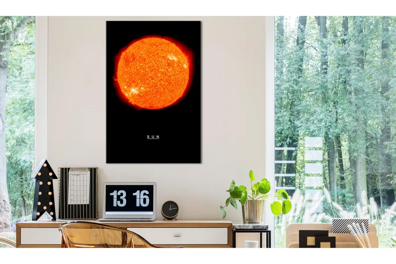 Billede Sun (1 Del) Lodret 40x60, Artgeist sp. z o. o.