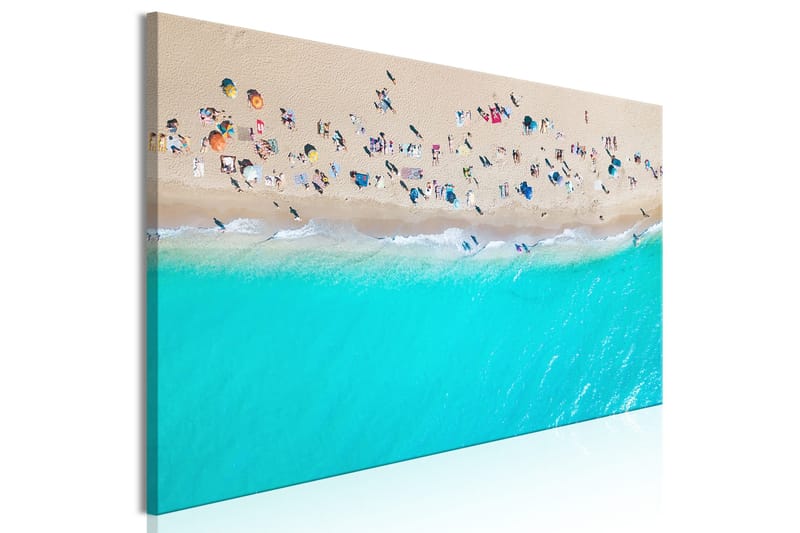 Billede Sunbathers (1 del) Smal 135x45 - Artgeist sp. z o. o. - Boligtilbehør - Billeder & kunst - Billeder på lærred