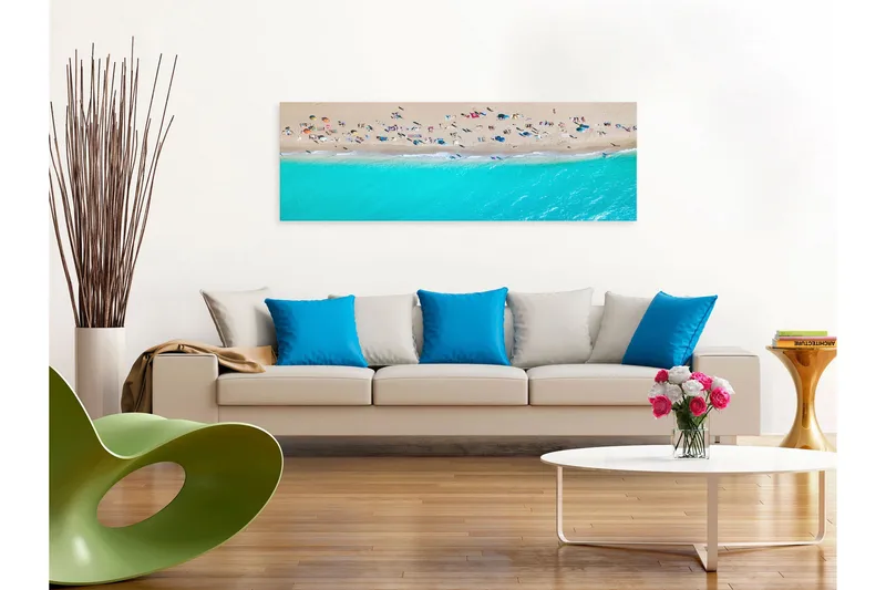 Billede Sunbathers (1 del) Smal 135x45, Artgeist sp. z o. o.