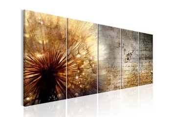 Billede Sunny Dandelion 225x90 - Artgeist sp. z o. o. - Boligtilbehør - Billeder & kunst - Billeder på lærred
