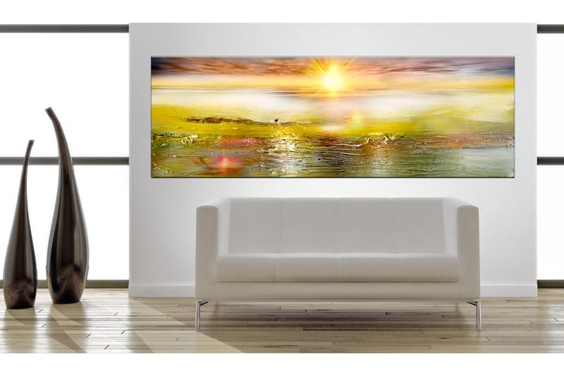 Billede Sunny Sea 120x40 - Artgeist sp. z o. o. - Boligtilbehør - Billeder & kunst - Billeder på lærred