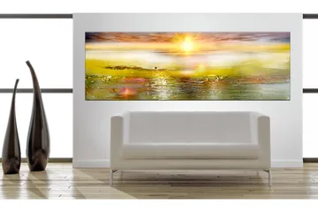 Billede Sunny Sea 135x45 - Artgeist sp. z o. o. - Boligtilbehør - Billeder & kunst - Billeder på lærred