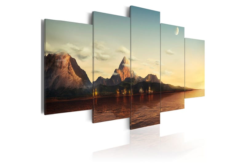 Billede Sunrise Bjerg 200x100, Artgeist sp. z o. o.