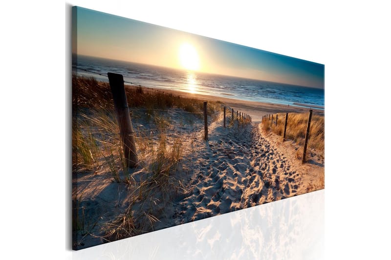 Billede Sunset Path 120x40 - Artgeist sp. z o. o. - Boligtilbehør - Billeder & kunst - Billeder på lærred