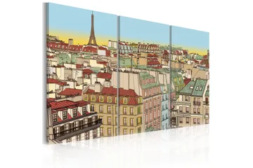 Billede Sweet Paris 120x80