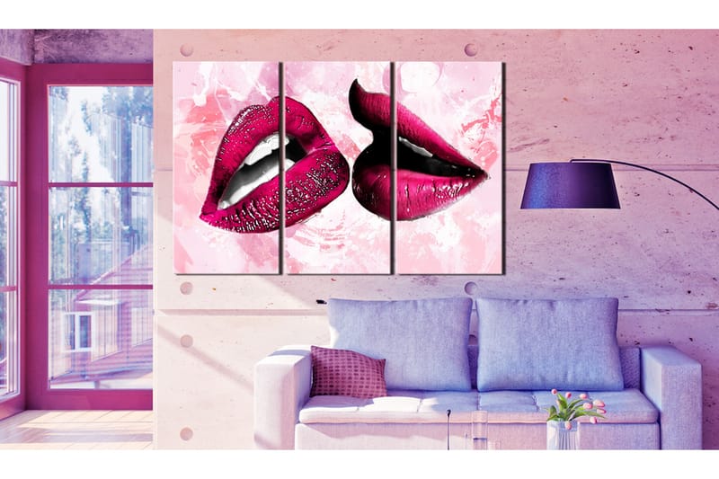 Billede Tender Whispers 60x40 - Artgeist sp. z o. o. - Boligtilbehør - Billeder & kunst - Billeder på lærred