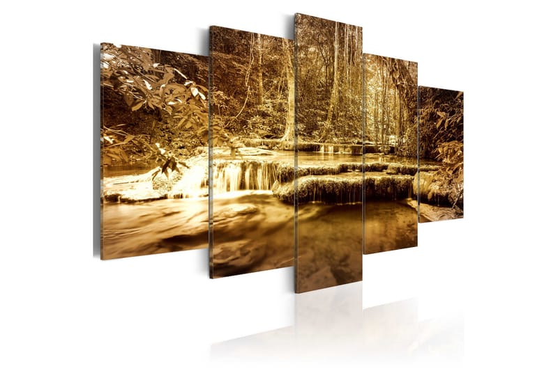 Billede The Bosom Of Nature Waterfall 100x50, Artgeist sp. z o. o.